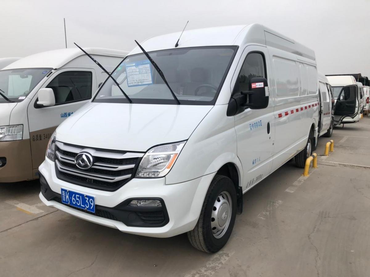 上汽大通 v80 2021款 2.0t plus amt厢式货车van长轴中顶3座图片