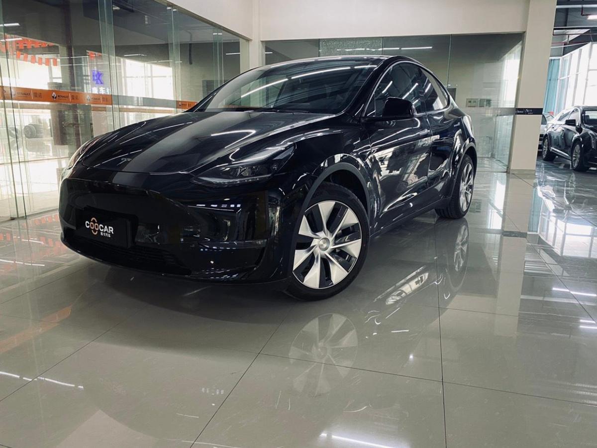 金华2021年5月特斯拉modely2021款标准续航后驱升级版黑色自动档