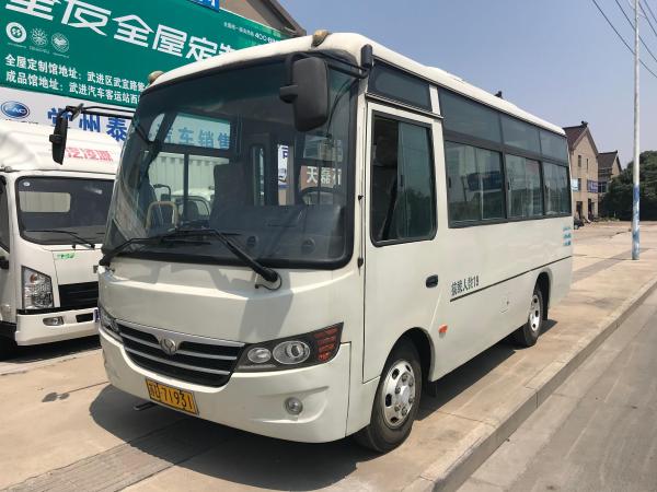 常州2015年4月友谊中巴车19座白色手动挡