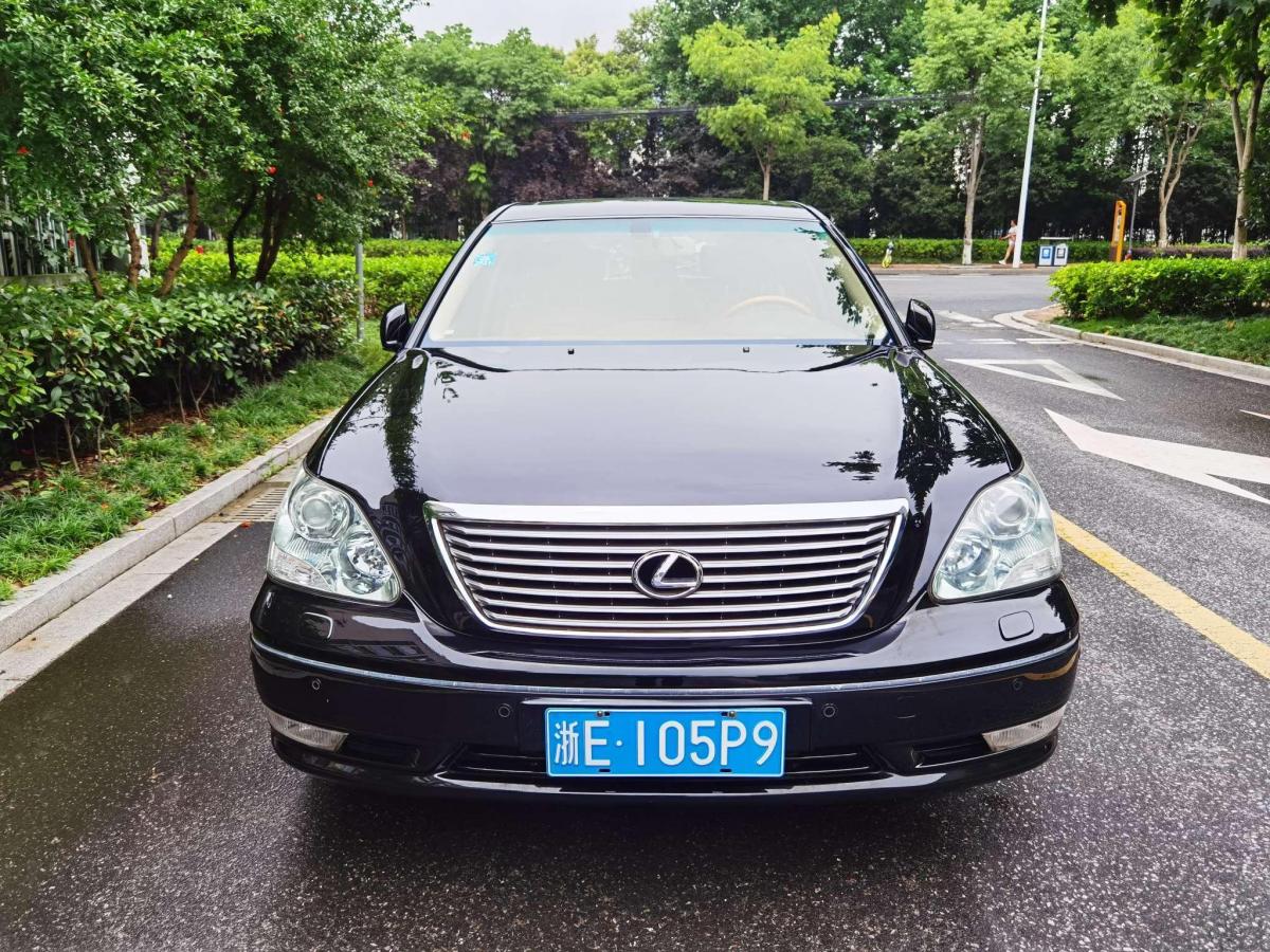 湖州2006年6月雷克萨斯ls2005款430黑色手自一体