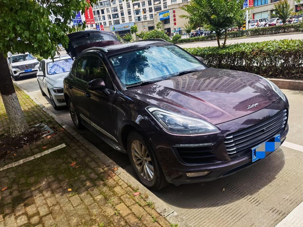 【杭州】2017年7月 众泰sr9 2017款 2.0t 自动女神定制版 自动档