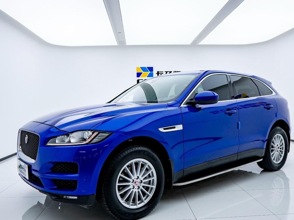 重庆2019年7月捷豹fpace2018款20t四驱都市尊享版蓝色自动档