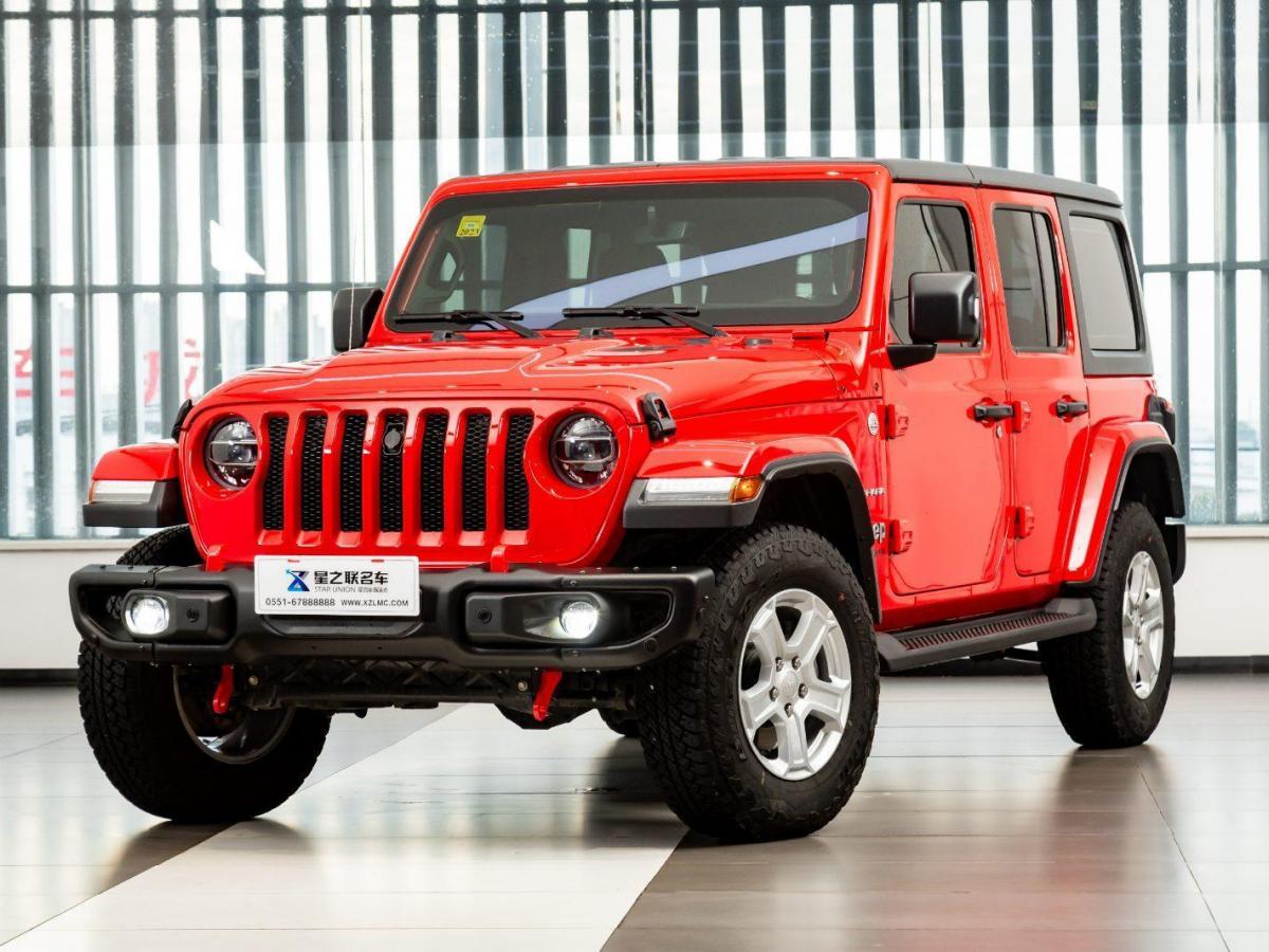 合肥2021年5月jeep牧马人2021款20tsahara四门版红色自动档