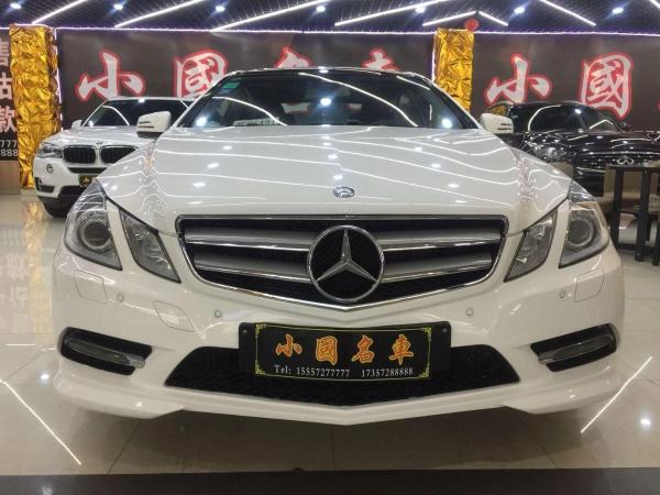 奔驰 奔驰E级  2012款 E200 Coupe 1.8T