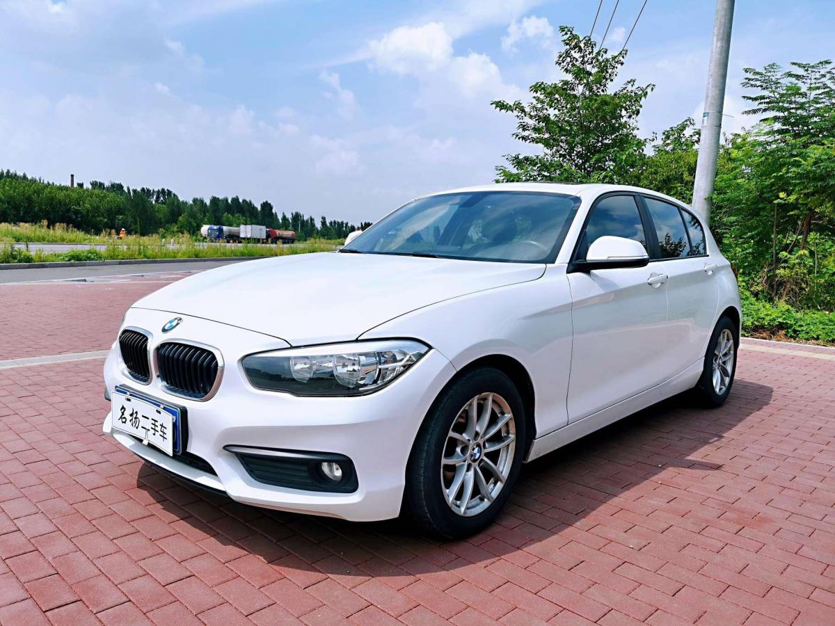 济宁2016年10月宝马宝马1系2016款118i领先型白色手自一体