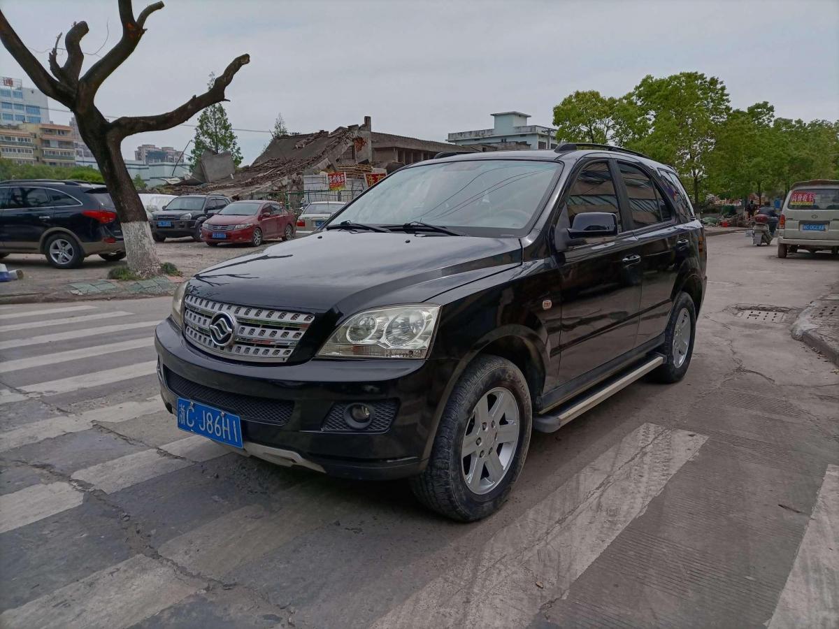 【温州】2011年1月 黄海 旗胜v3 2011款 2.0l 精英版 黑色 手动挡