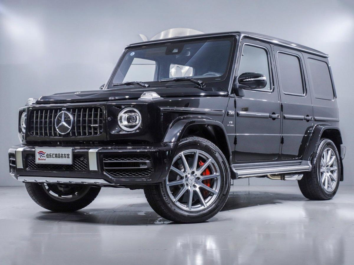 南京2021年8月奔驰奔驰g级amg2020款amgg63黑色自动档
