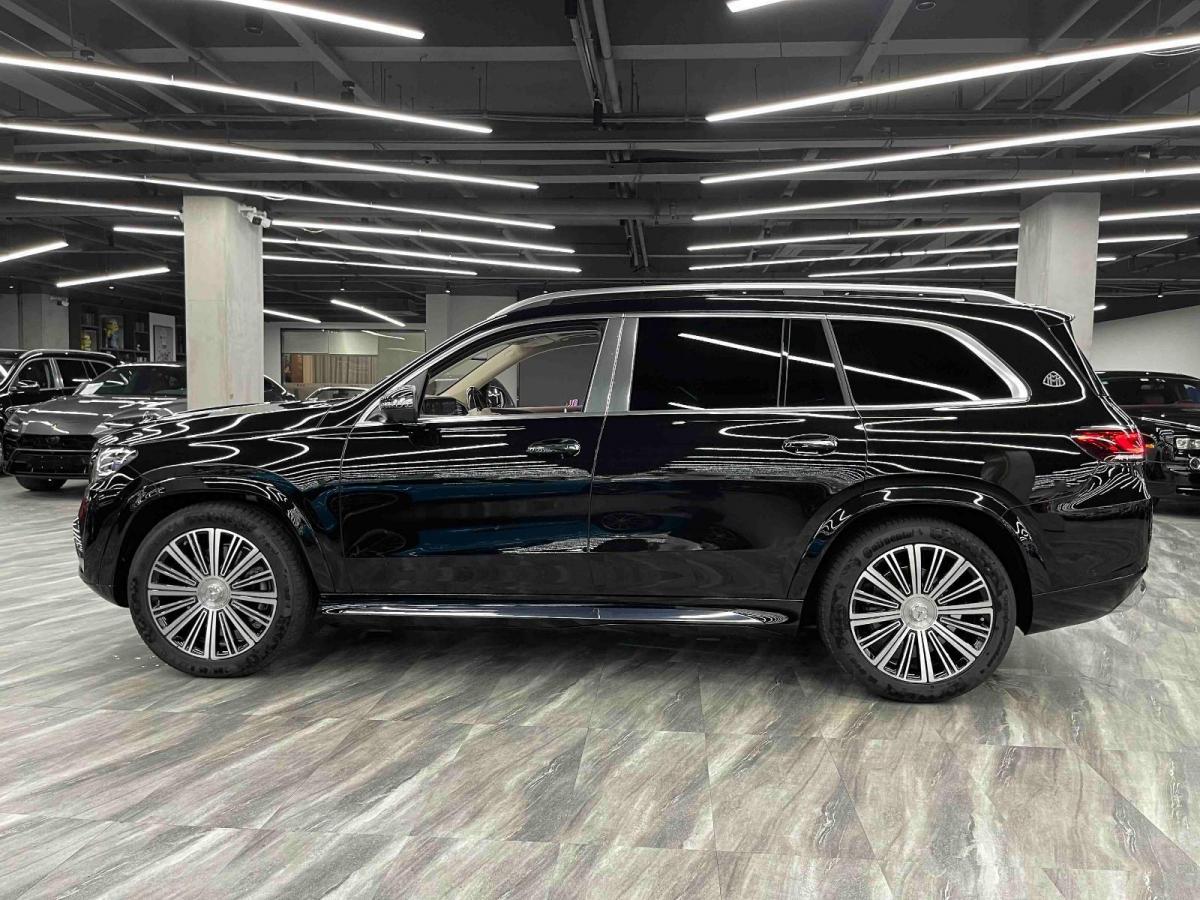杭州2021年7月奔驰迈巴赫gls2021款gls6004matic礼乐版黑色自动档