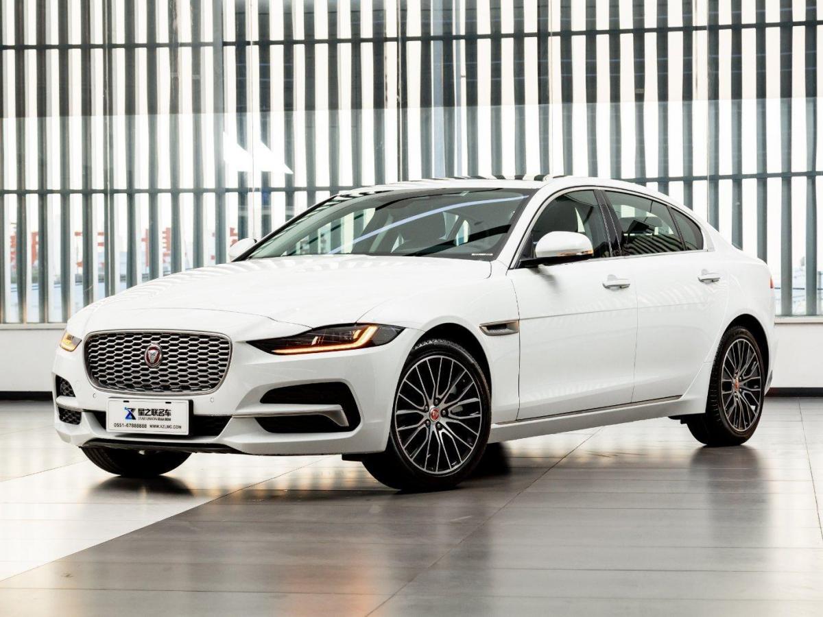 合肥2021年9月捷豹xel2021款20t250pss进取优雅版白色自动档