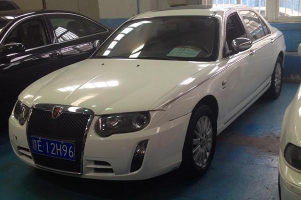 【上海】2008年9月 荣威 750 750d 1.8t 商雅版mt 白色 手动挡