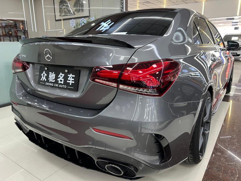 奔馳 奔馳A級AMG  2022款 AMG A 35 L 4MATIC 熾夜特別版圖片