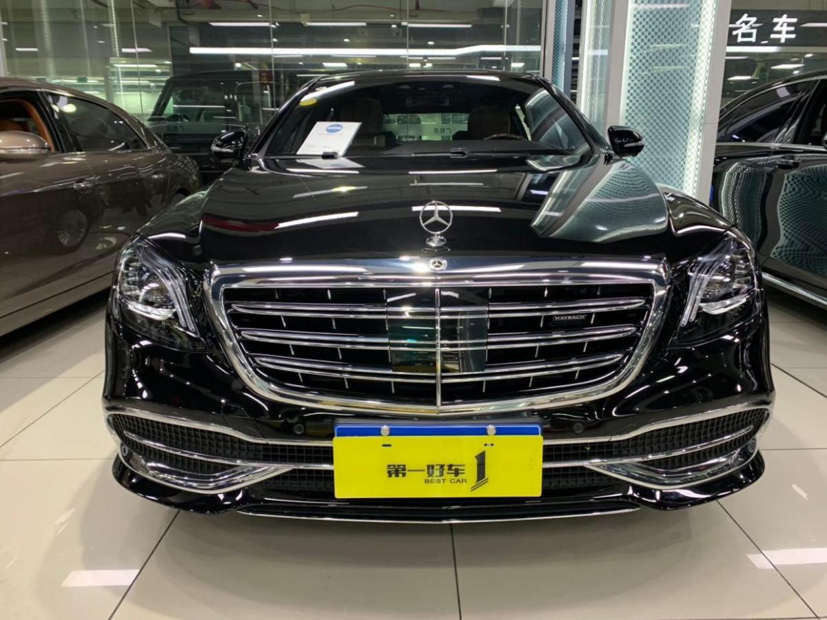 杭州2017年10月迈巴赫s450黑色手自一体
