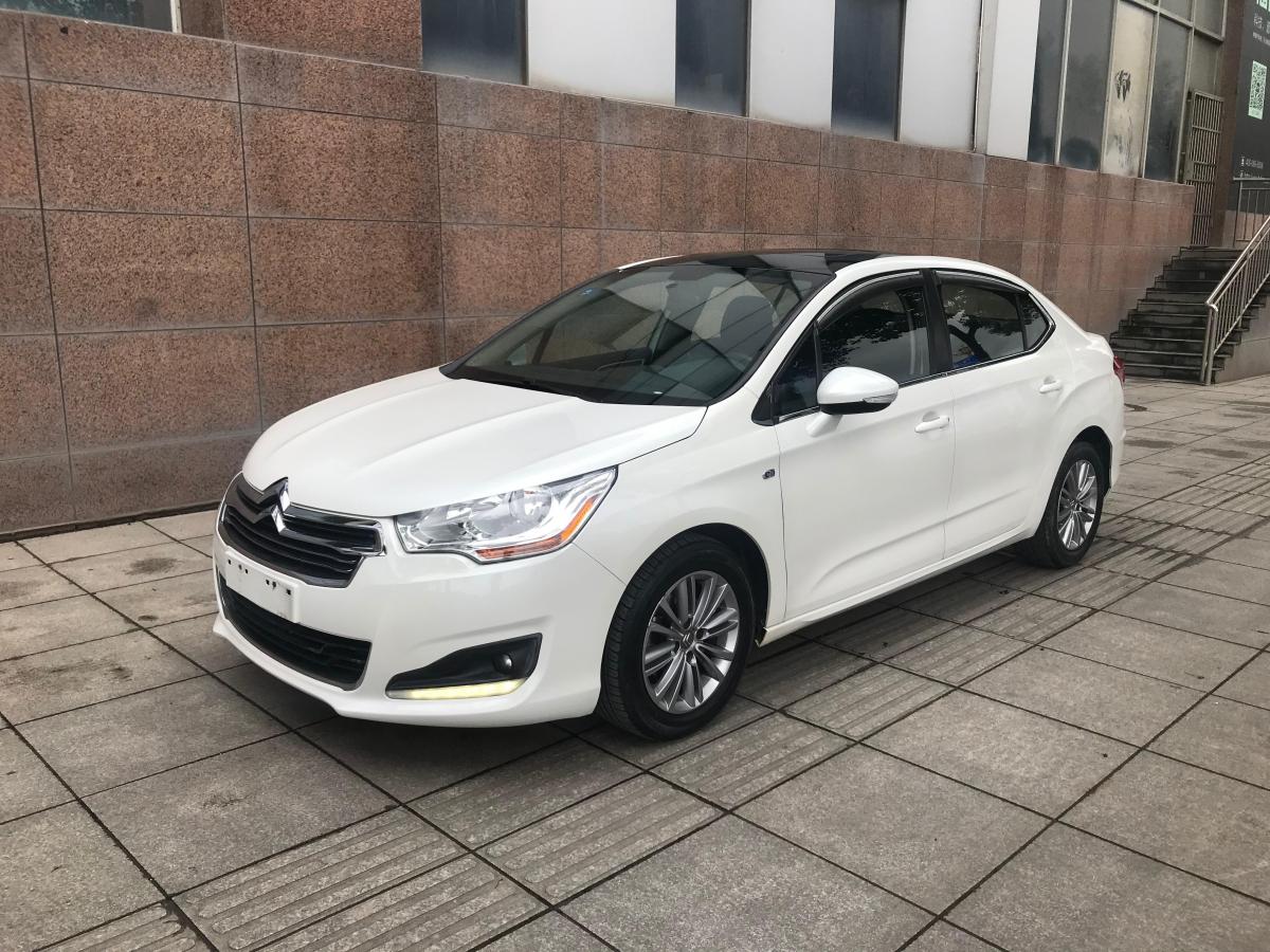 三明2013年11月雪铁龙c42013款c4l18l手动劲享版白色手动挡