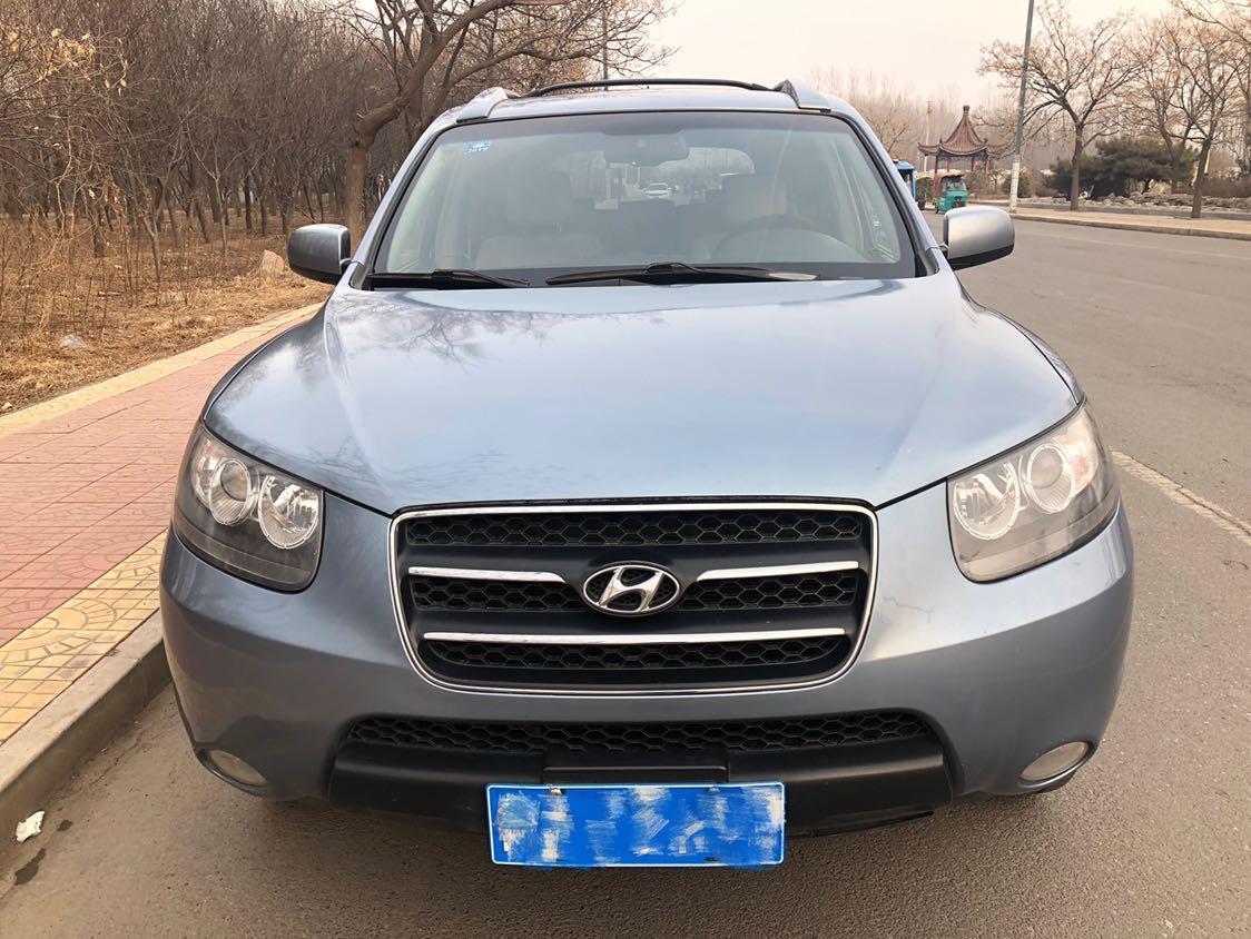 【济南】2008年4月 现代 胜达 2007款 2.7l 舒适型 蓝色 手自一体