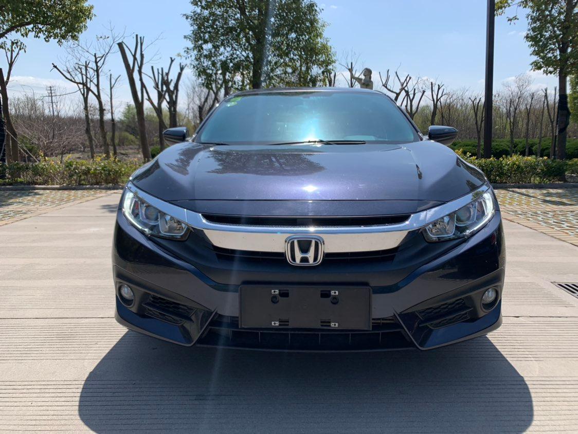 【泰州】2018年7月 本田 思域 2016款 220turbo cvt豪华版 蓝色 自动