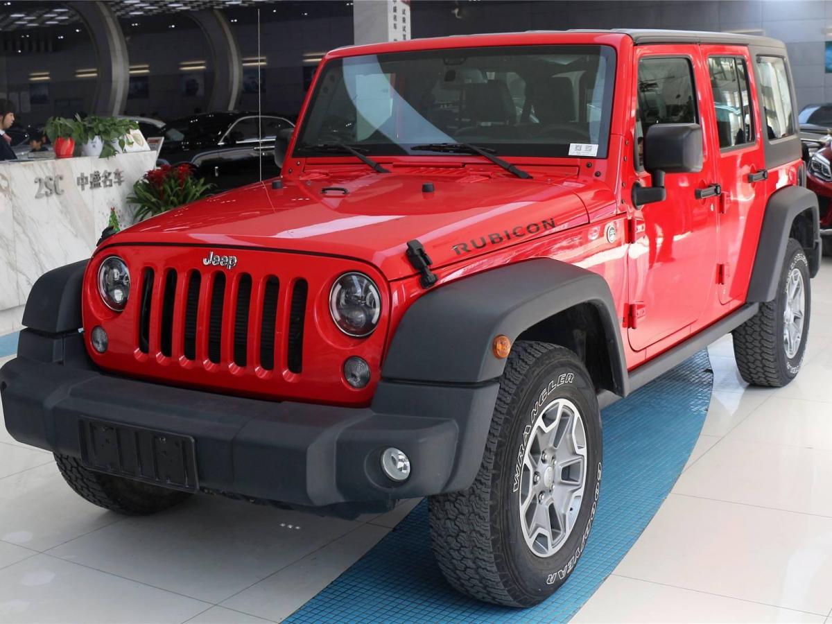 北京2016年4月jeep牧马人2013款36l四门10周年限量版红色自动档