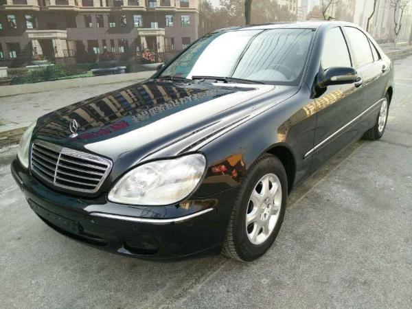 【鞍山】2000年12月 奔驰 s级 s320 3.2 黑色 手自一体