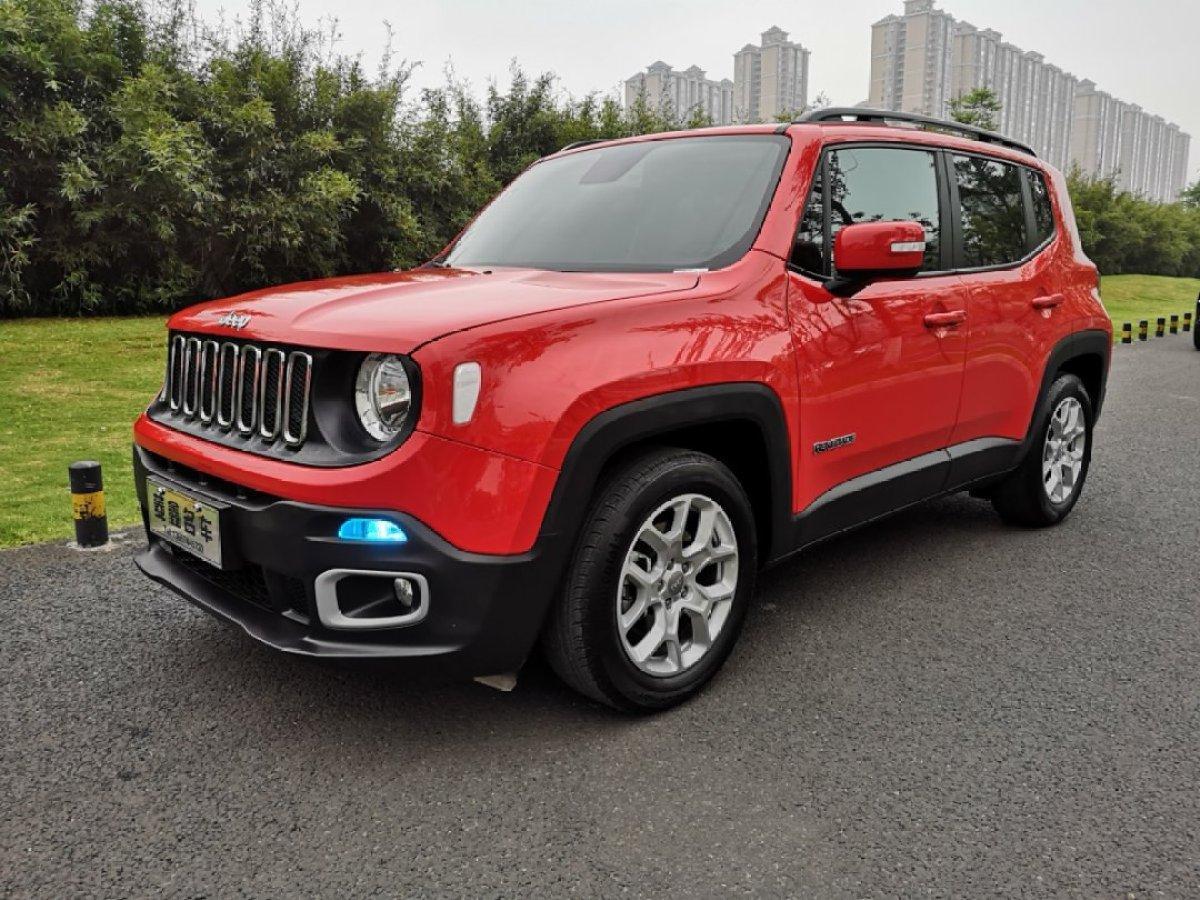 长沙2018年1月jeep自由侠2017款180t自动劲能版红色自动档