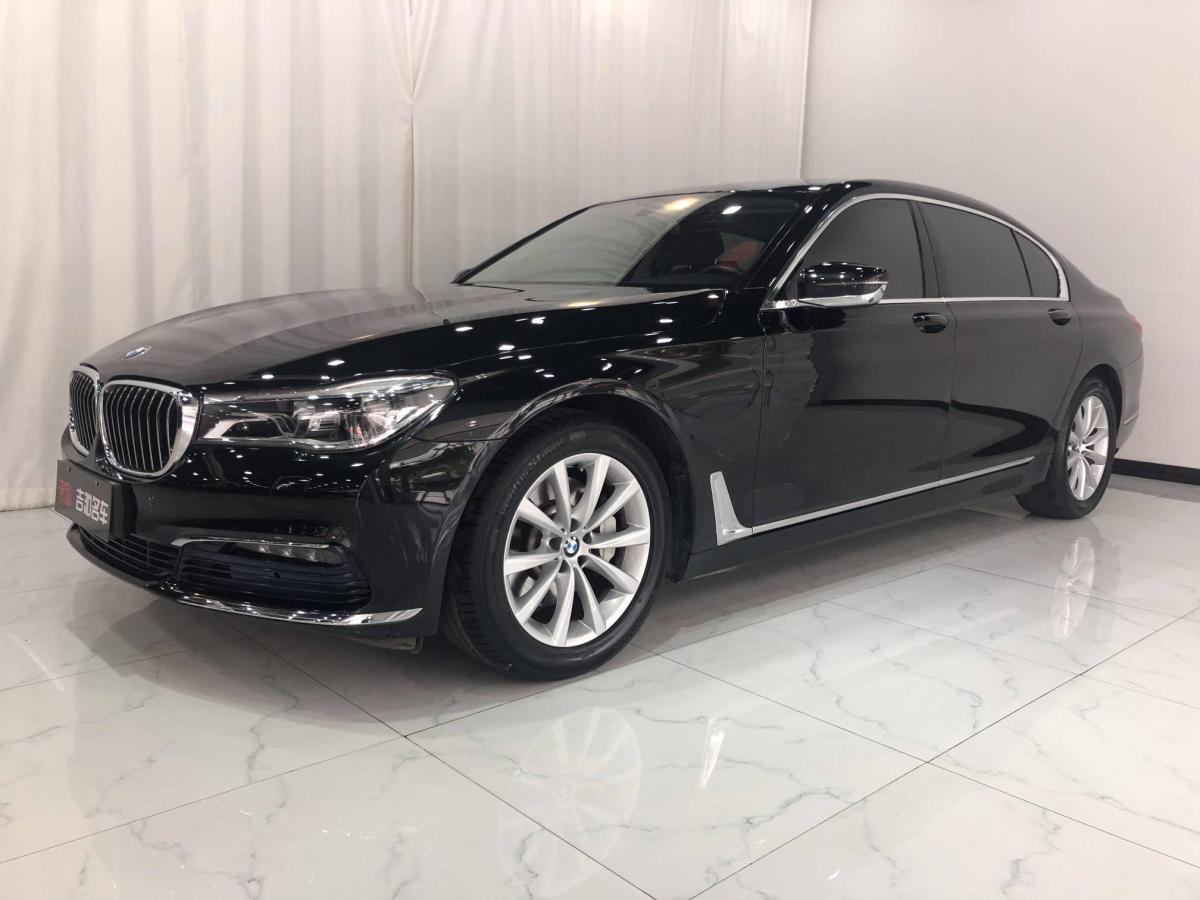 上海2017年1月宝马宝马7系2016款730li豪华型黑色自动档