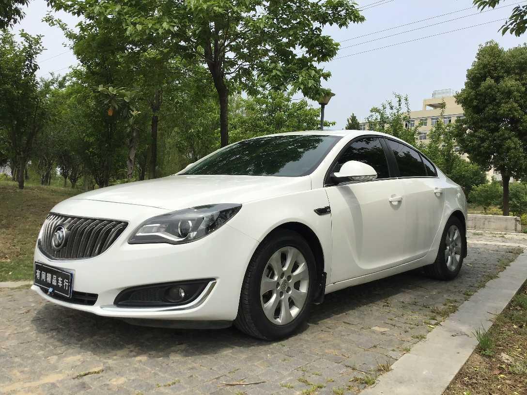 阜阳2016年2月别克君威2015款16t领先技术型白色手自一体