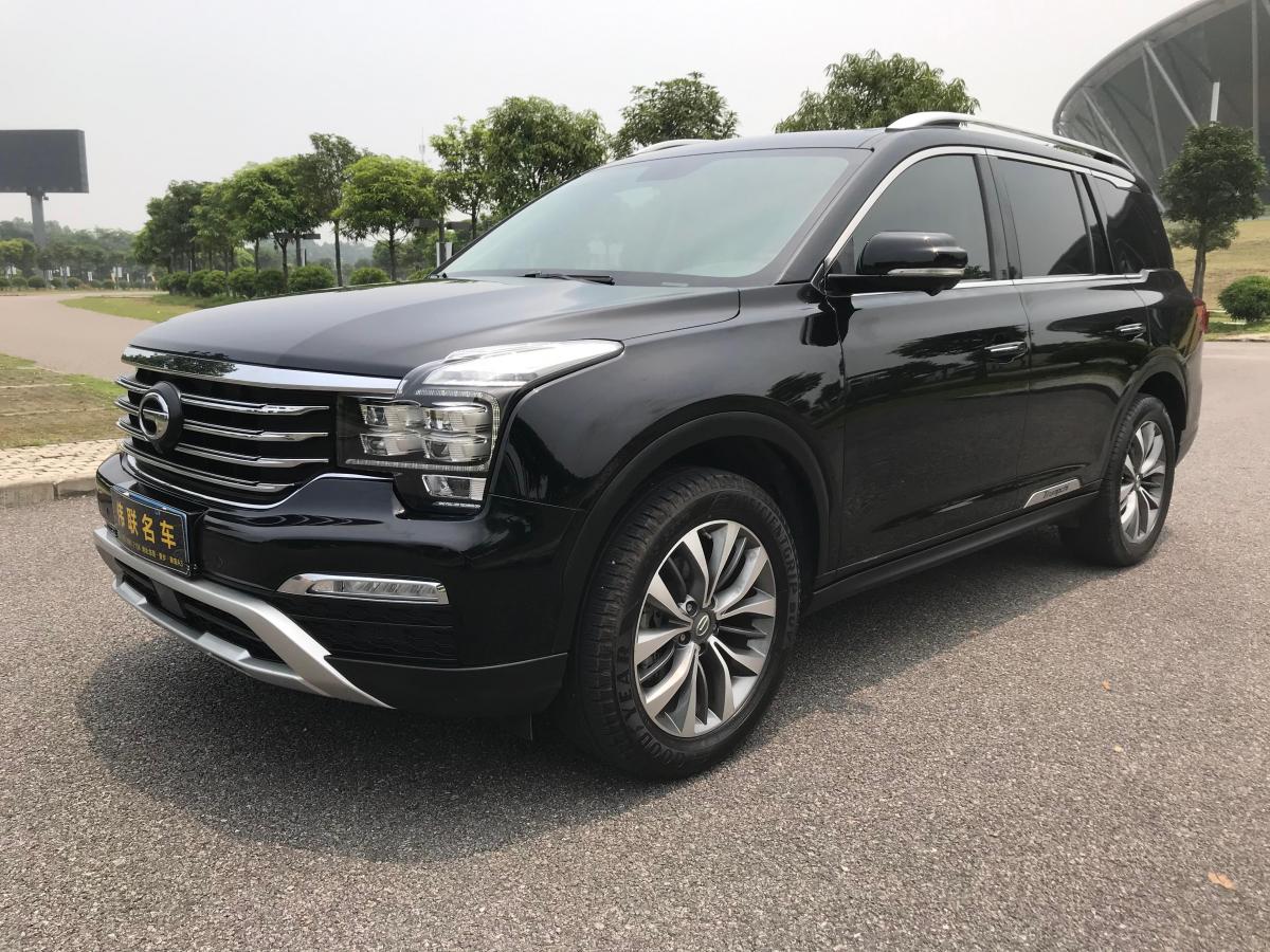 东莞2017年3月广汽传祺gs82017款320t两驱豪华智联版黑色自动档