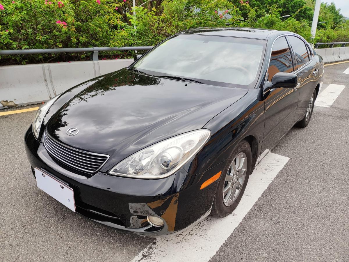 驻马店2006年9月雷克萨斯es300黑色自动档