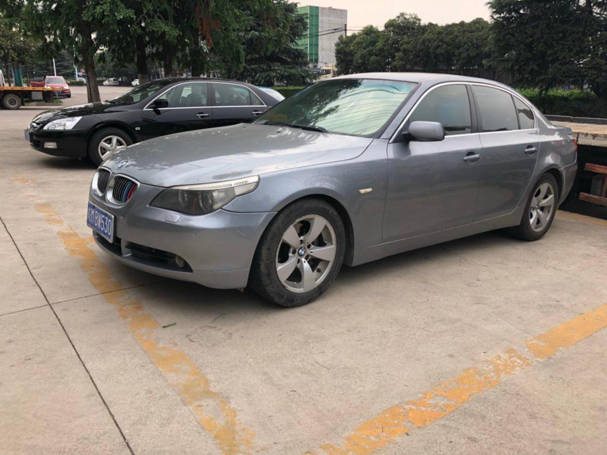 蚌埠2006年9月宝马宝马5系2006款530i灰色手自一体