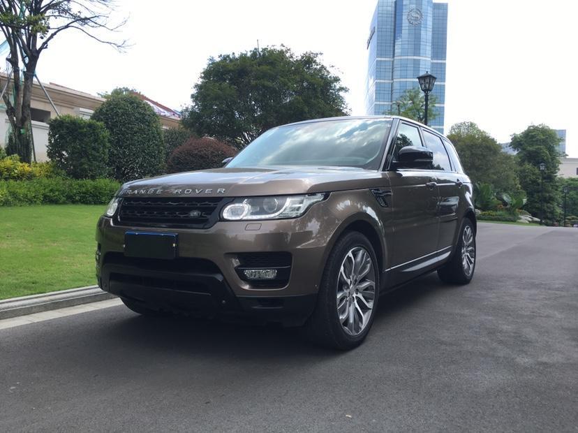 福州2014年6月路虎揽胜运动版2014款30v6schse香槟色手自一体