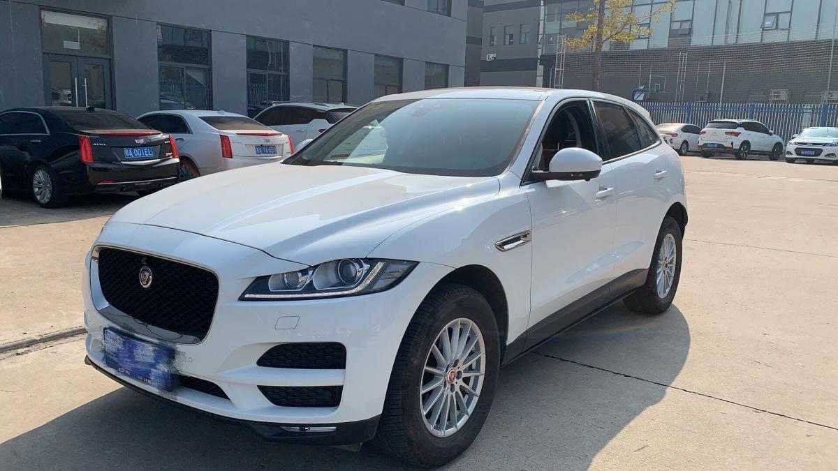 长沙2018年8月捷豹fpace2019款20t四驱都市尊享版白色手自一体