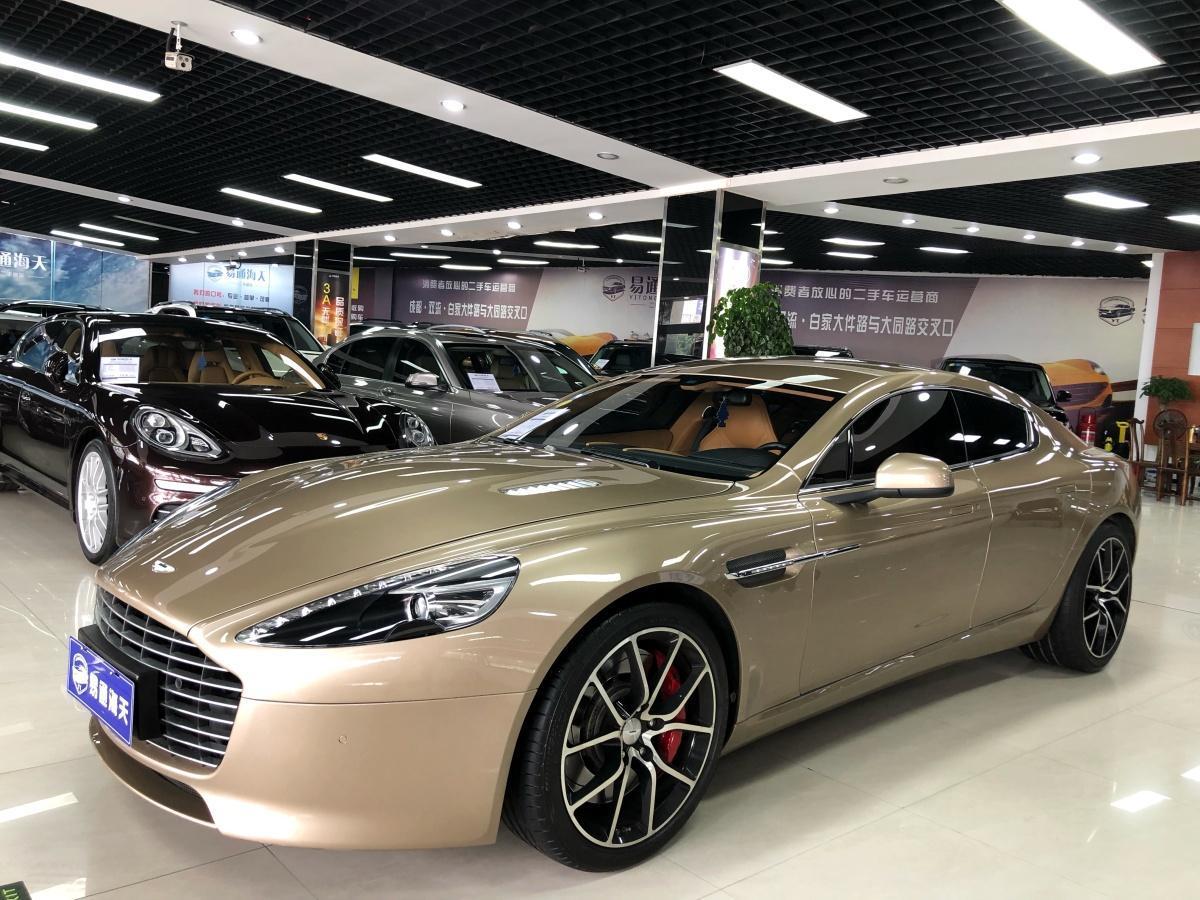 成都2017年10月阿斯顿马丁rapide2017款60ls香槟色手自一体