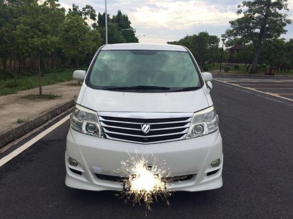 【广东】2008年10月 丰田 埃尔法 3.5 豪华版 白色 手自一体