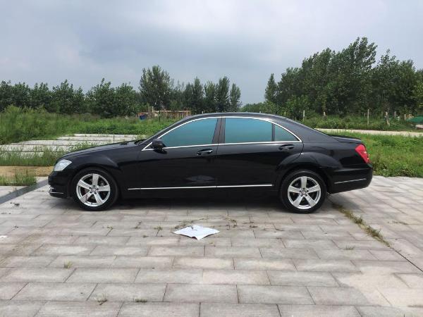 【青岛】2008年1月 奔驰 s级 s500l 5.5 黑色 手自一体