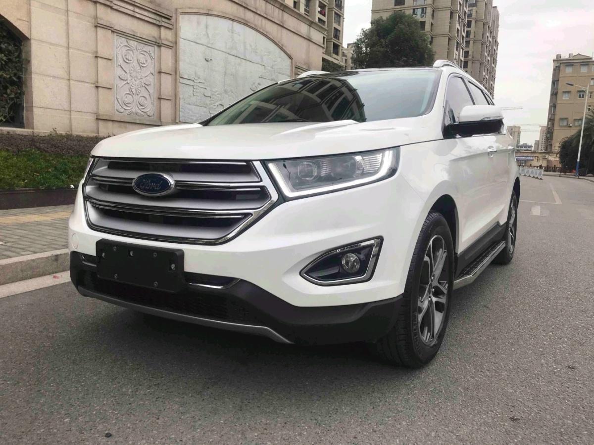 温州2018年8月福特锐界2018款ecoboost245两驱豪锐型7座国vi白色手自