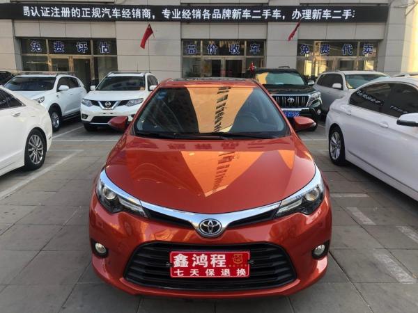 丰田 雷凌  2015款 1.6G CVT橙色限量版
