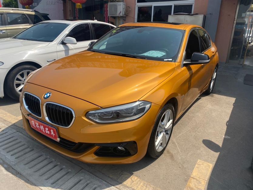 枣庄2018年6月宝马宝马1系2019款118im运动套装橙色手自一体