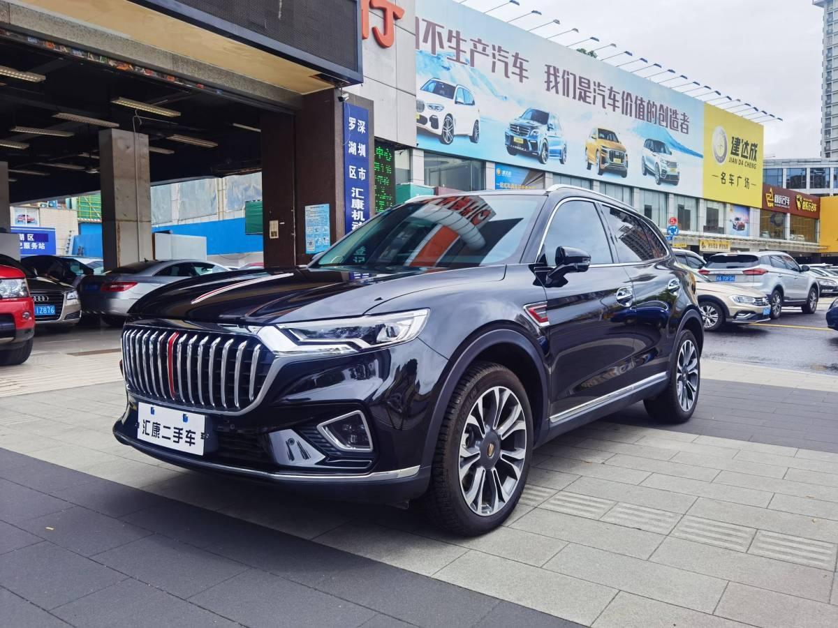 深圳2020年5月红旗红旗hs52019款20t智联旗享四驱版黑色手自一体