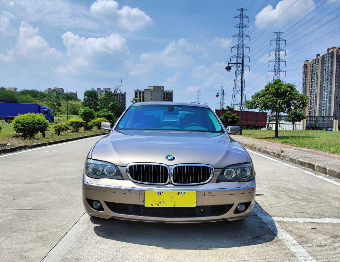 东莞2007年9月宝马宝马7系2005款750li手自一体