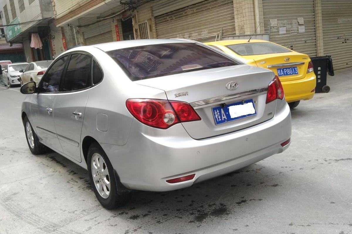 【南宁】2008年7月 现代 悦动 2008款 1.6l mt gls 自动档
