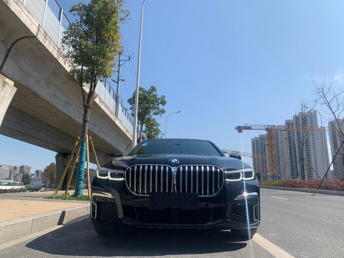 温州2020年6月宝马宝马7系2019款改款730lim运动套装蓝色手自一体