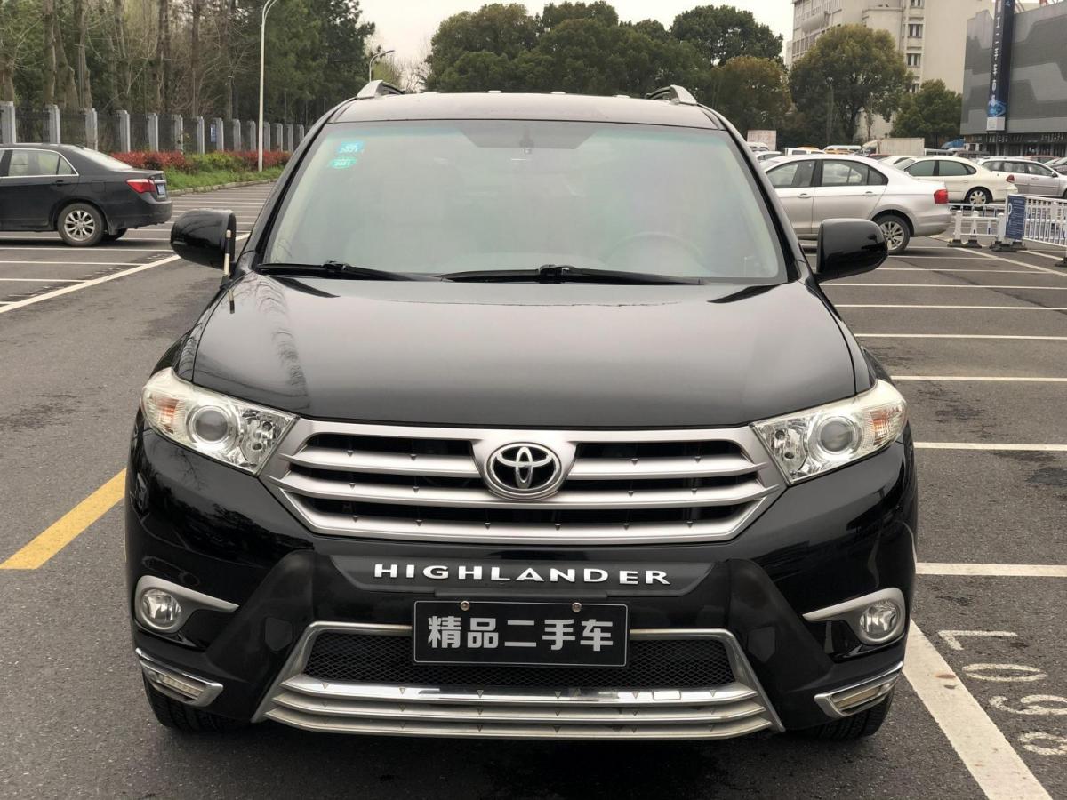 丰田 汉兰达  2013款 2.7l 两驱7座紫金版图片