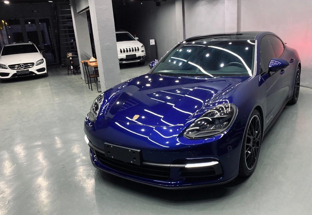 南通2020年4月保时捷panamera2019款panamera十周年纪念版29t蓝色手自