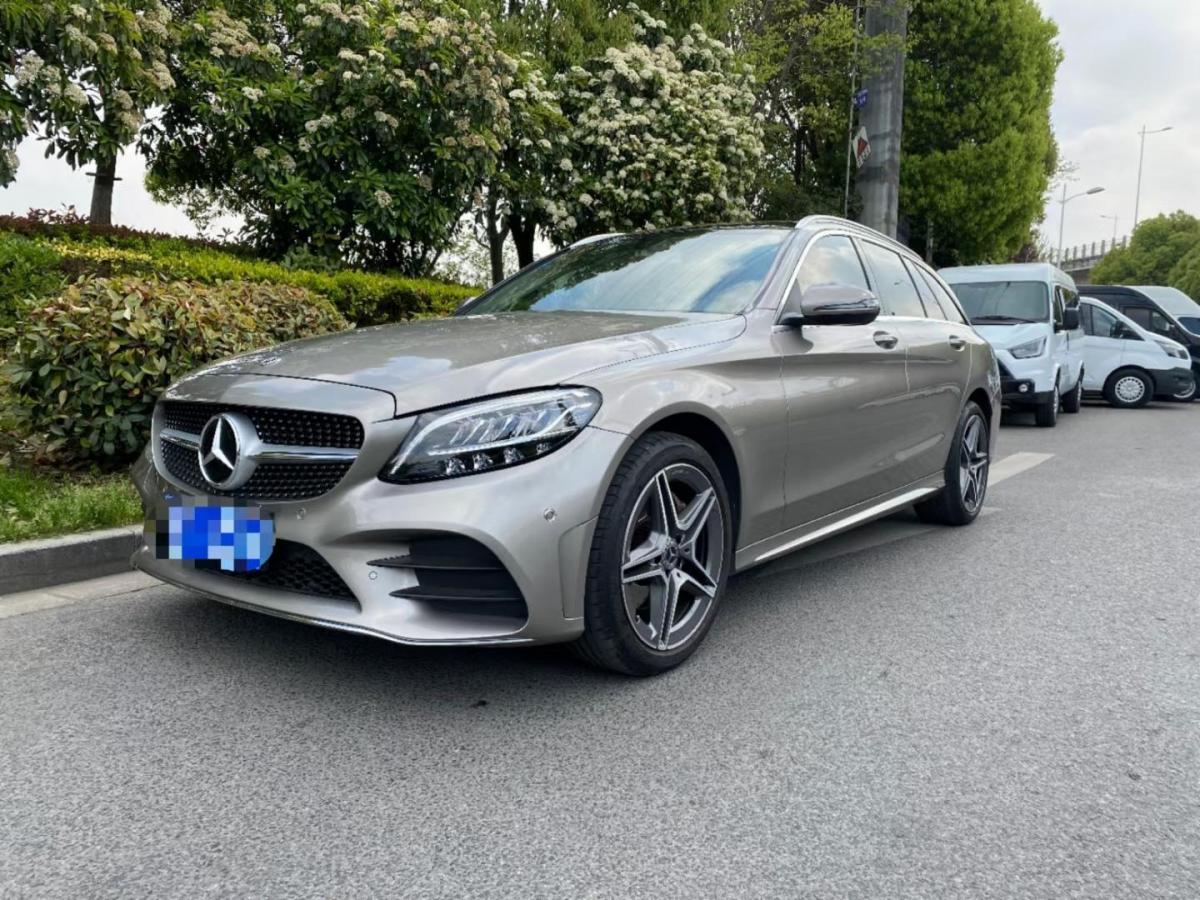 苏州2019年6月奔驰奔驰c级2019款改款c260l香槟色手自一体
