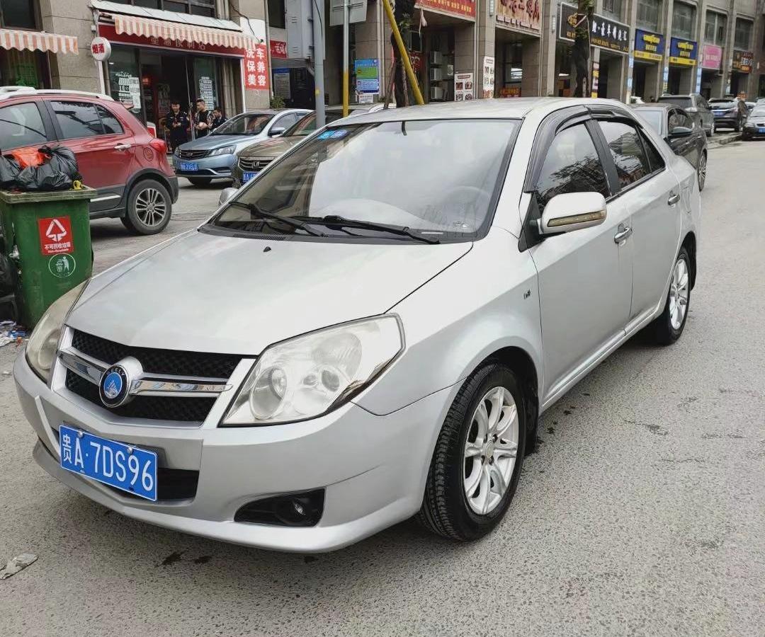 贵阳2009年2月吉利金刚2009款2代15l手动标准型银灰手动挡