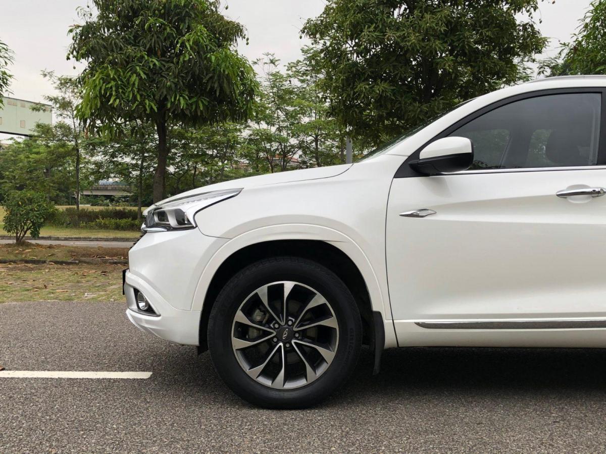 东莞2018年1月奇瑞瑞虎7白色自动档