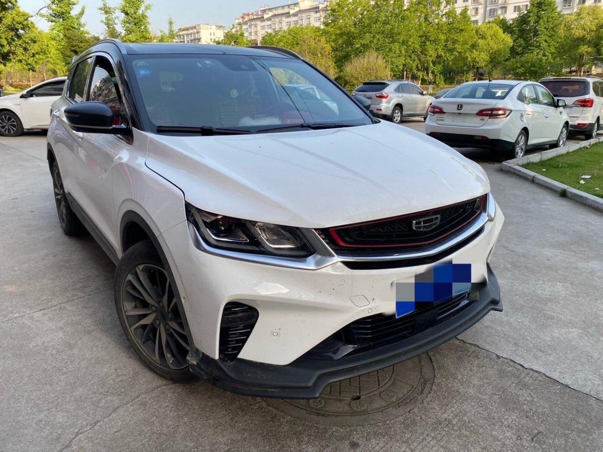 上饶2019年2月吉利缤越2019款运动款260tdctbattle国vi白色自动档