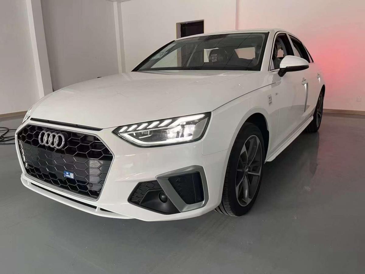 徐州2021年6月奥迪奥迪a4l2020款40tfsi时尚致雅型白色自动档