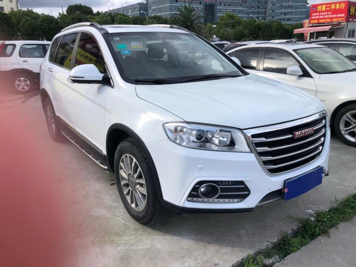 温州2016年4月哈弗h62016款升级版15t自动两驱尊贵型白色手自一体