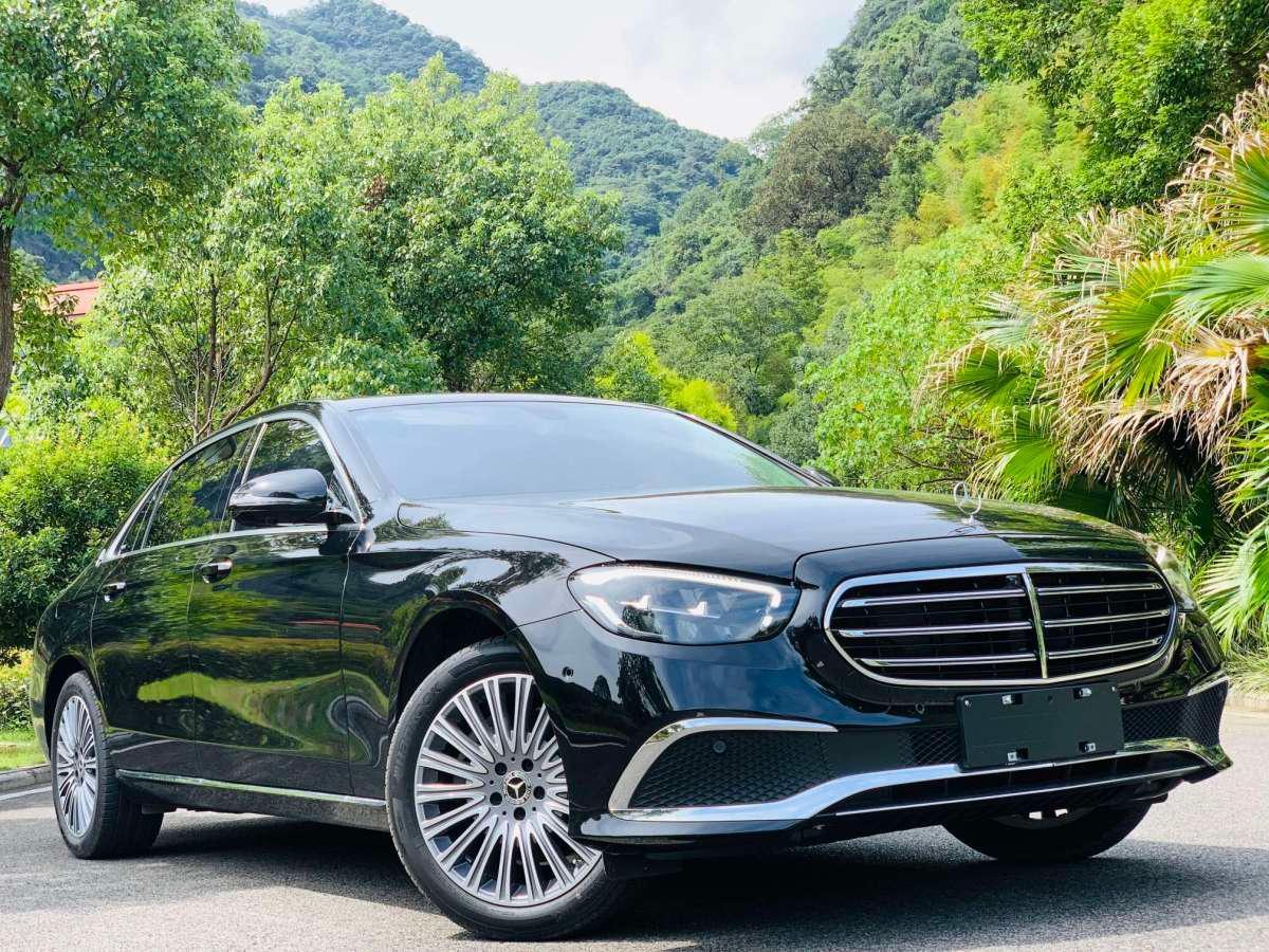 奔驰 奔驰e级 2021款 改款 e 300 l 豪华型图片