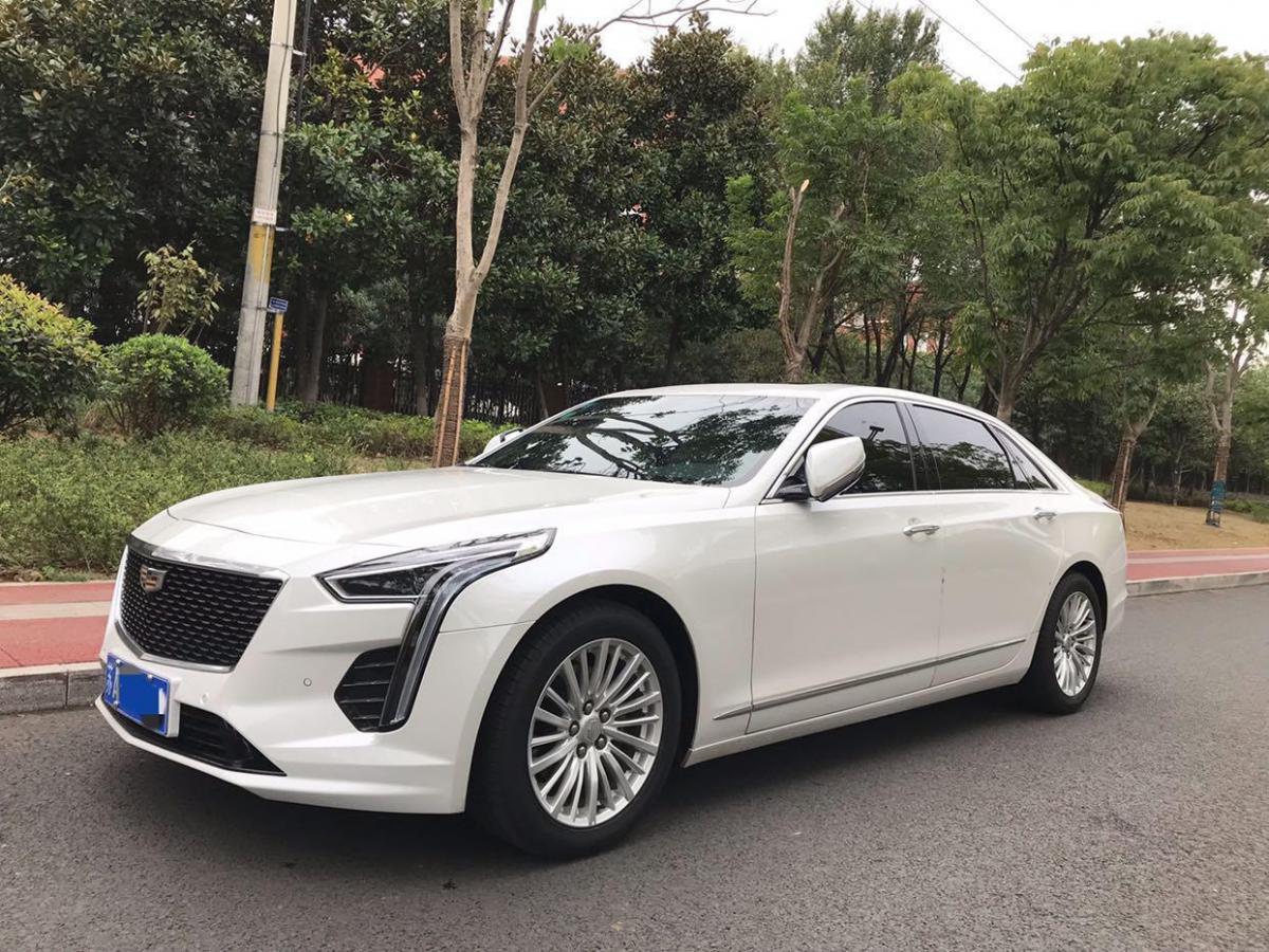 南京2020年03月凯迪拉克ct62020款改款28t时尚型白色手自一体