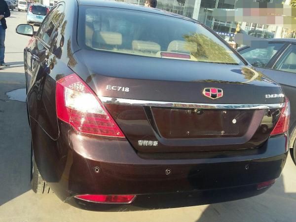 【济南】2012年8月 帝豪 ec7 1.8 舒适型cng 自动档